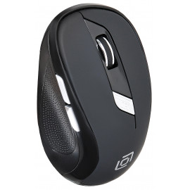 Мышь Оклик 465MW черный оптическая (1600dpi) беспроводная USB для ноутбука (6but)
