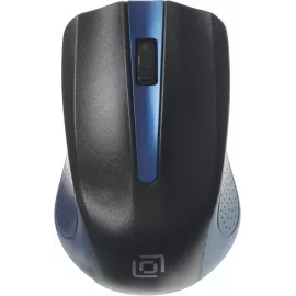 Мышь Оклик 485MW черный/синий оптическая 1200dpi беспров. USB для ноутбука 3but (997826)