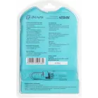 Мышь Оклик 485MW черный/синий оптическая 1200dpi беспров. USB для ноутбука 3but (997826)