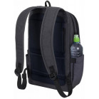 Рюкзак для ноутбука 15.6" Riva 7760 черный полиэстер (7760 BLACK)