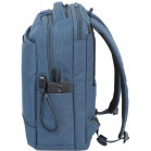 Рюкзак для ноутбука 17.3" Riva 8365 синий полиэстер женский дизайн (8365 BLUE)