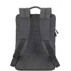 Рюкзак для ноутбука 13.3" Riva 8825 черный полиуретан/полиэстер (8825 BLACK)