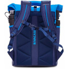 Рюкзак для ноутбука 15.6" Riva 5321 синий полиуретан женский дизайн (5321 BLUE)
