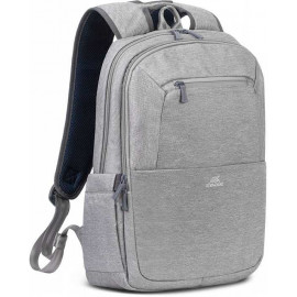 Рюкзак для ноутбука 15.6" Riva 7760 серый полиэстер женский дизайн (7760 GREY)