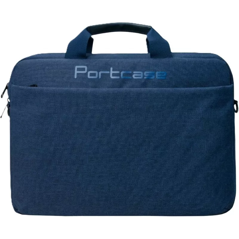 Сумка для ноутбука 14" Portcase KCB-164 синий полиэстер (KCB-164 BLUE)