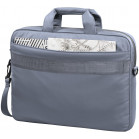 Сумка для ноутбука 13.3" Hama Toronto серый/голубой нейлон (00216567)