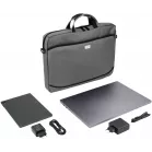 Сумка для ноутбука 17.3" Digma W-211 серый полиэстер (W211GBK)