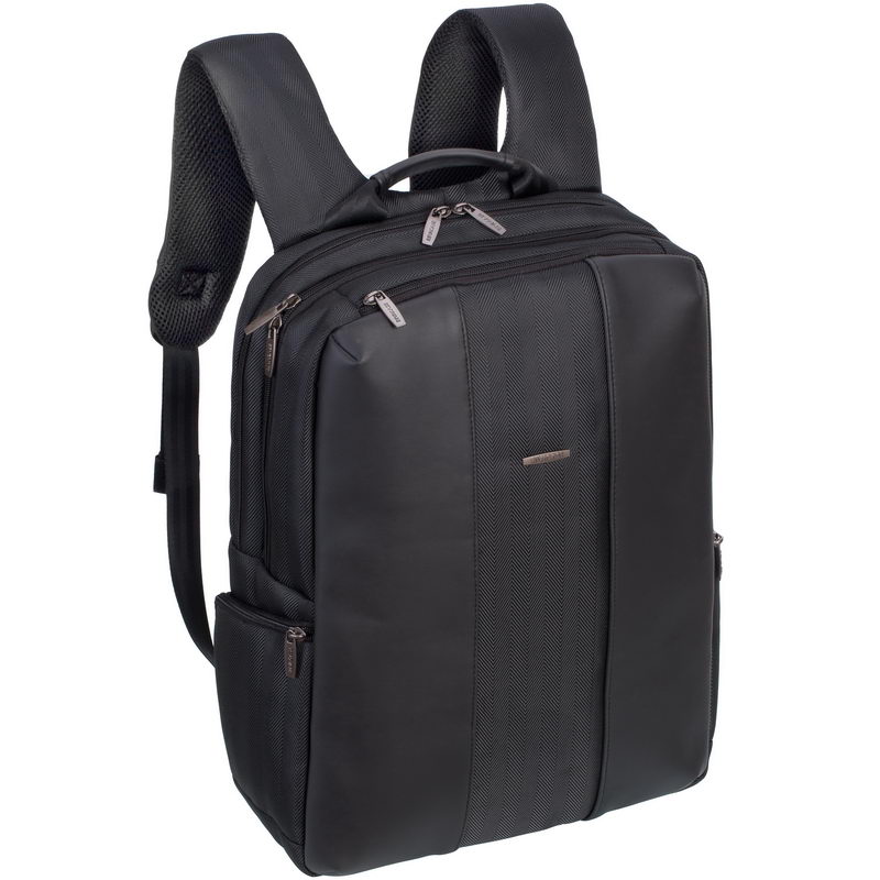 Рюкзак для ноутбука 15.6" Riva 8165 черный полиуретан/полиэстер (8165 BLACK) Рюкзак для ноутбука 15.6" Riva 8165 черный полиуретан/полиэстер (8165 BLACK)