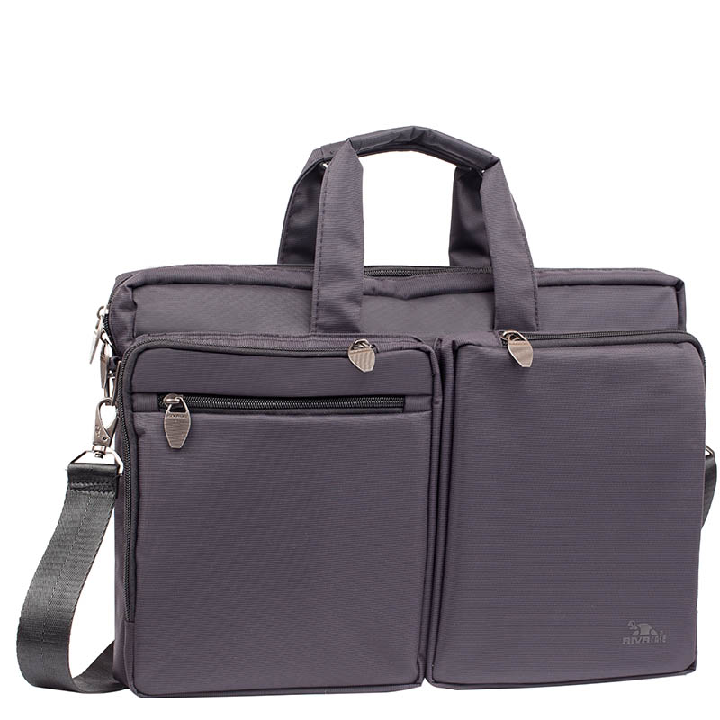 Сумка для ноутбука 16" Riva 8530 черный полиэстер (8530 BLACK) Сумка для ноутбука 16" Riva 8530 черный полиэстер (8530 BLACK)