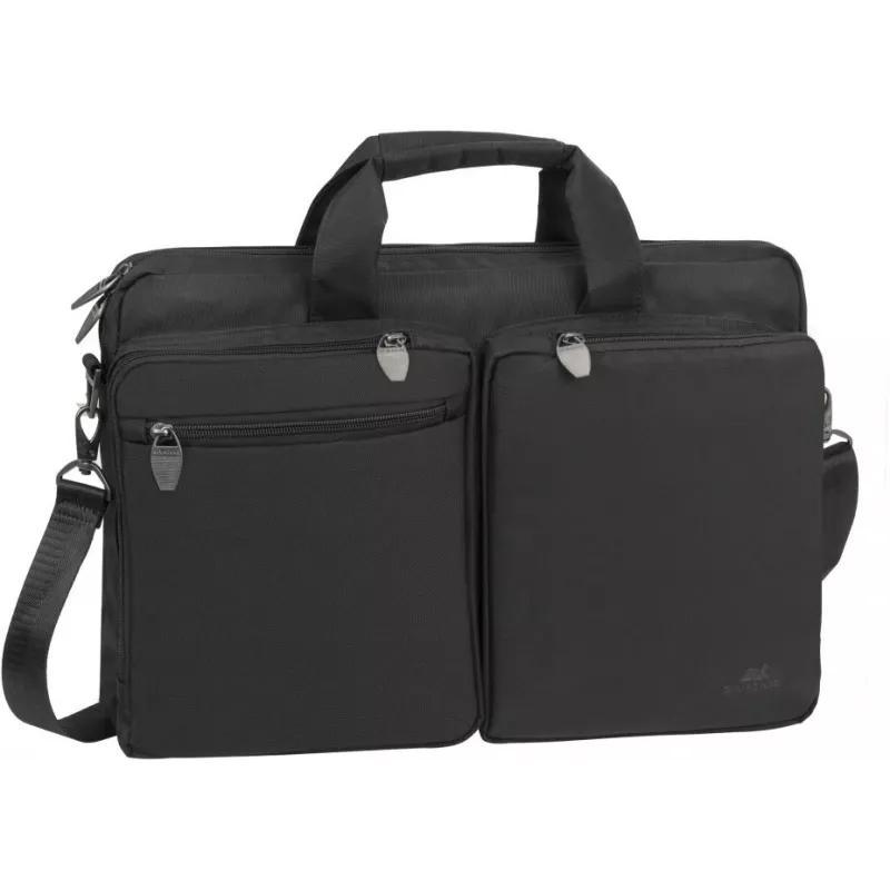 Сумка для ноутбука 16" Riva 8530 черный полиэстер (8530 BLACK)