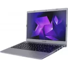 Ноутбук Kvadra Nau LE14U Core i3 1215U 8Gb SSD256Gb Intel UHD Graphics 14.1" IPS FHD (1920x1080) без ОС dk.grey WiFi BT Cam (Y22L01P01101R_3C7D51)