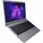Ноутбук Kvadra Nau LE14U Core i3 1215U 8Gb SSD256Gb Intel UHD Graphics 14.1" IPS FHD (1920x1080) без ОС dk.grey WiFi BT Cam (Y22L01P01101R_3C7D51)