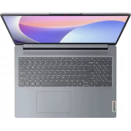 Ноутбук Lenovo IdeaPad Slim 3 15ABR8 Ryzen 7 7730U 16Gb SSD1Tb AMD Radeon 15.6" TN FHD (1920x1080) noOS grey WiFi BT Cam (82XM000ARK)