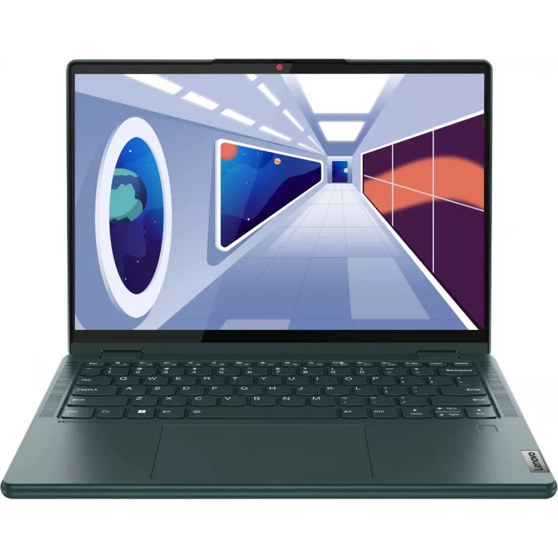 Ноутбук Lenovo Yoga 6 13ABR8 Ryzen 5 7530U 16Gb SSD512Gb AMD Radeon 13.3" IPS Touch WUXGA (1920x1200) Windows 11 Home d.turquoise WiFi BT Cam (83B20069RK)
