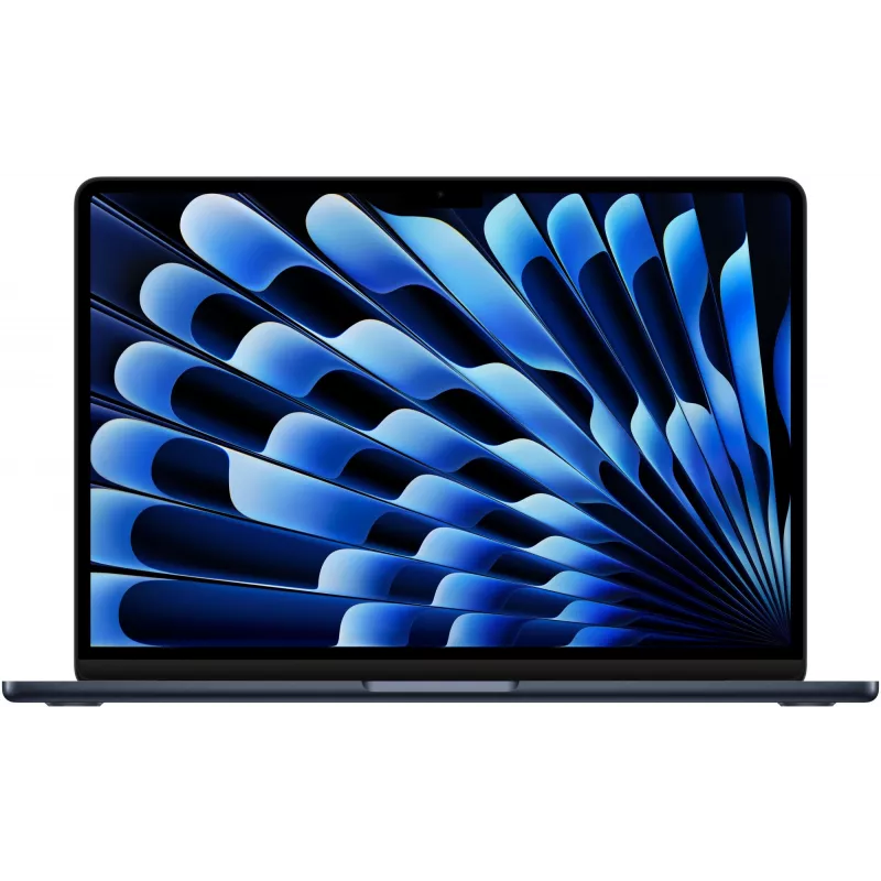 Ноутбук Apple MacBook Air A3113 M3 8 core 8Gb SSD256Gb/8 core GPU 13.6" Liquid Retina (2560x1664) Mac OS midnight WiFi BT Cam (MRXV3ZP/A)