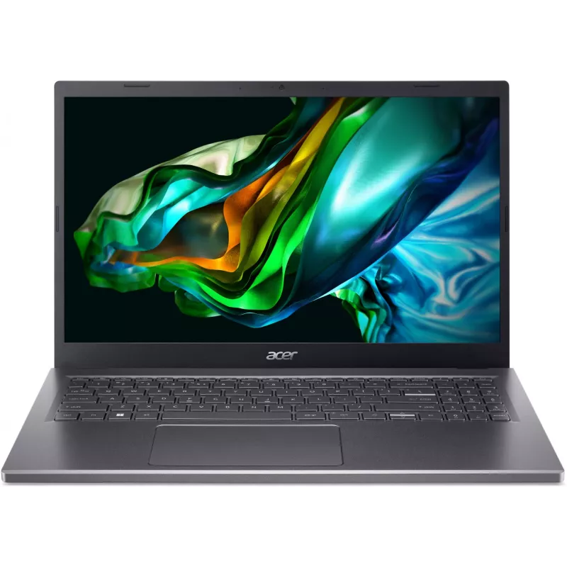 Ноутбук Acer Aspire 5 A515-58P-55K7 Core i5 1335U 8Gb SSD512Gb Intel UHD Graphics 15.6" TN FHD (1920x1080) noOS silver WiFi BT Cam (NX.KHJER.004)