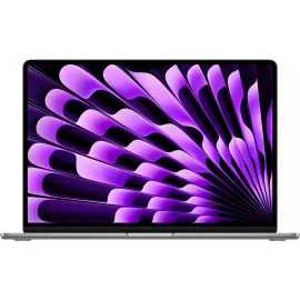 Ноутбук Apple MacBook Air A3114 M3 8 core 8Gb SSD256Gb/10 core GPU 15.3" Liquid Retina (2880x1864) Mac OS grey space WiFi BT Cam (MRYM3ZA/A)