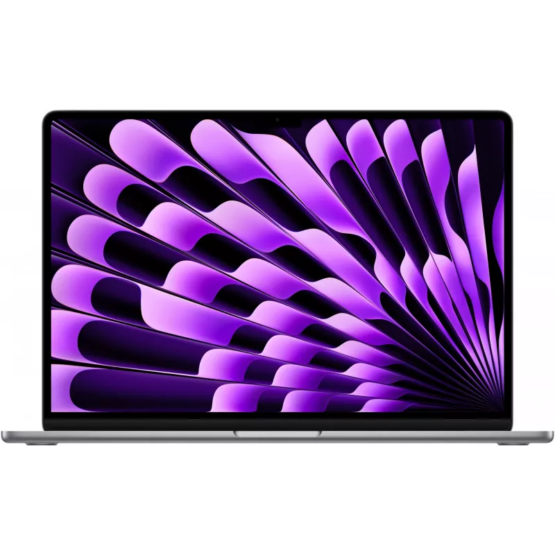 Ноутбук Apple MacBook Air A3114 M3 8 core 8Gb SSD256Gb/10 core GPU 15.3" Liquid Retina (2880x1864) Mac OS grey space WiFi BT Cam (MRYM3ZA/A)