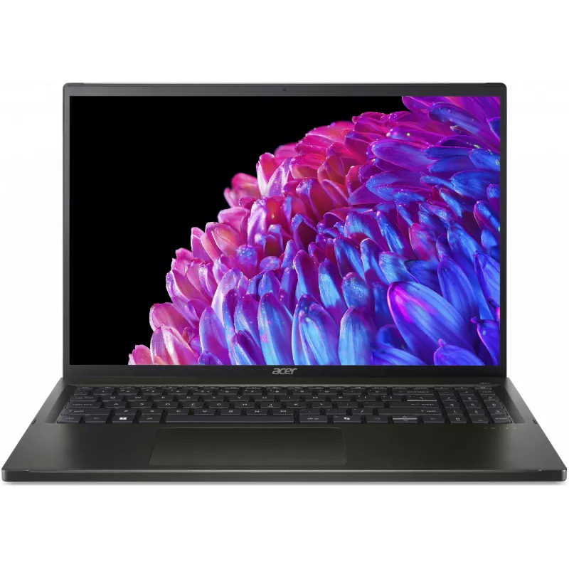 Ноутбук Acer Swift Edge 16 SFE16-44-R2RD Ryzen 7 8840U 16Gb SSD1Tb AMD Radeon 780M 16" OLED WQXGA+ (3200x2000) Windows 11 Home black WiFi BT Cam (NX.KTDCD.002)