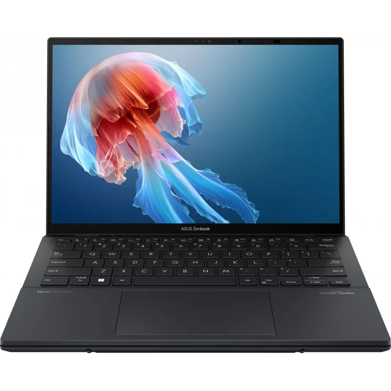 Ноутбук Asus ZenBook Duo UX8406MA-QL344X Core Ultra 9 185H 32Gb SSD1Tb Intel Arc 14" OLED Touch FHD+ (1920x1200) Windows 11 Professional grey WiFi BT Cam Bag (90NB12U1-M00JE0)
