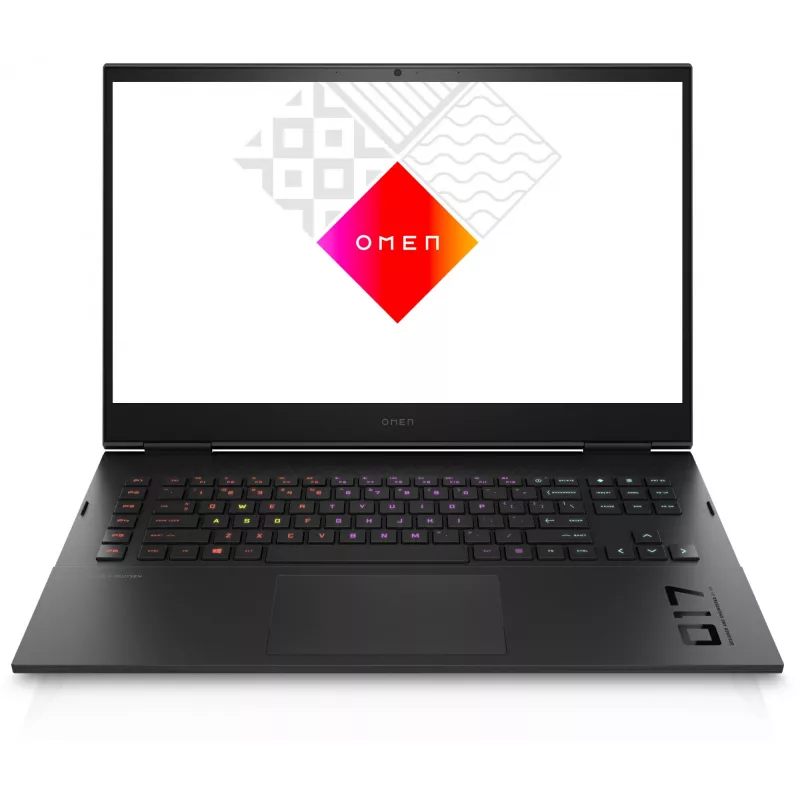 Ноутбук HP Omen 17-cm2006ci Core i7 13700HX 16Gb SSD1Tb NVIDIA GeForce RTX4070 8Gb 17.3" IPS QHD (2560x1440) FreeDOS black WiFi BT Cam (A1AB9EA)