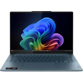 Ноутбук Lenovo Yoga Pro 7 14AKP10 Ryzen AI 7 350 32Gb SSD1Tb AMD Radeon 860M 14.5" OLED 3K (2944x1840) без ОС turquoise WiFi BT Cam (83KG0013RK)