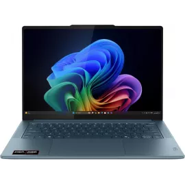 Ноутбук Lenovo Yoga Pro 7 14ASP10 Ryzen AI 9 365 32Gb SSD1Tb AMD Radeon 880M 14.5" OLED 3K (2944x1840) без ОС turquoise WiFi BT Cam (83LX000RRK)
