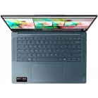 Ноутбук Lenovo Yoga Pro 7 14ASP10 Ryzen AI 9 365 32Gb SSD1Tb AMD Radeon 880M 14.5" OLED 3K (2944x1840) без ОС turquoise WiFi BT Cam (83LX000RRK)