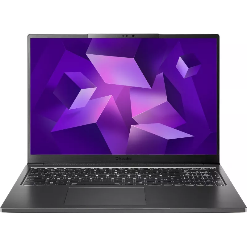 Ноутбук Kvadra Nau LP16 Core Ultra 7 155U 16Gb SSD512Gb Intel Graphics 16" IPS FHD+ (1920x1200) без ОС graphite WiFi BT Cam (Y22L01CAS122R_BA395D)