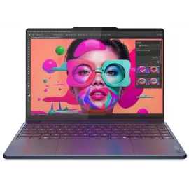 Ноутбук Lenovo Yoga 9 14ILL10 Core Ultra 7 256V 16Gb SSD1Tb Intel Arc 140V 14" OLED Touch 2.8K (2880x1800) Windows 11 Home blue WiFi BT Cam Bag (83LC0054RK)