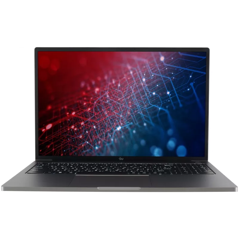 Ноутбук IRU Strato 16ALMR Core i7 12650H 16Gb SSD512Gb Intel UHD Graphics 16" IPS FHD (1920x1200) Windows 11 Pro grey WiFi BT Cam 5400mAh (2142319)