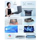 Ноутбук Chuwi Corebook Air Plus 2026 Ryzen 5 6600H 16Gb SSD512Gb AMD Radeon 660M 16" IPS FHD (1920x1200) Windows 11 Home blue WiFi BT Cam 5115mAh