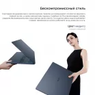 Ноутбук Chuwi Corebook Air Plus 2026 Ryzen 5 6600H 16Gb SSD512Gb AMD Radeon 660M 16" IPS FHD (1920x1200) Windows 11 Home blue WiFi BT Cam 5115mAh