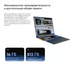 Ноутбук Chuwi Corebook Air Plus 2026 Ryzen 5 6600H 16Gb SSD512Gb AMD Radeon 660M 16" IPS FHD (1920x1200) Windows 11 Home blue WiFi BT Cam 5115mAh