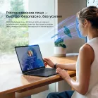 Ноутбук Chuwi Corebook Air Plus 2026 Ryzen 5 6600H 16Gb SSD512Gb AMD Radeon 660M 16" IPS FHD (1920x1200) Windows 11 Home blue WiFi BT Cam 5115mAh