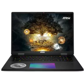 Ноутбук MSI Titan Dragon Edition 18 HX A2XWIG-1020RU Core Ultra 9 285HX 64Gb SSD4Tb NVIDIA GeForce RTX5080 16Gb 18" IPS UHD+ (3840x2400) Windows 11 Home black WiFi BT Cam (9S7-1824A5-1020)