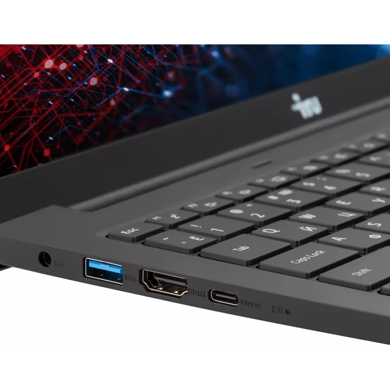 Ноутбук IRU Strato 15ALID5 Core i5 1235U 16Gb SSD512Gb Intel UHD Graphics 15.6" IPS FHD (1920x1080) Windows 11 Pro black WiFi BT Cam 6000mAh (2150073)