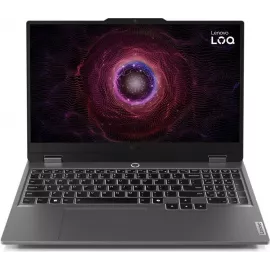 Ноутбук Lenovo LOQ 15ARP9 Ryzen 5 7235HS 16Gb SSD512Gb NVIDIA GeForce RTX4050 6Gb 15.6" IPS FHD (1920x1080) без ОС grey WiFi BT Cam (83JC00LBRK)