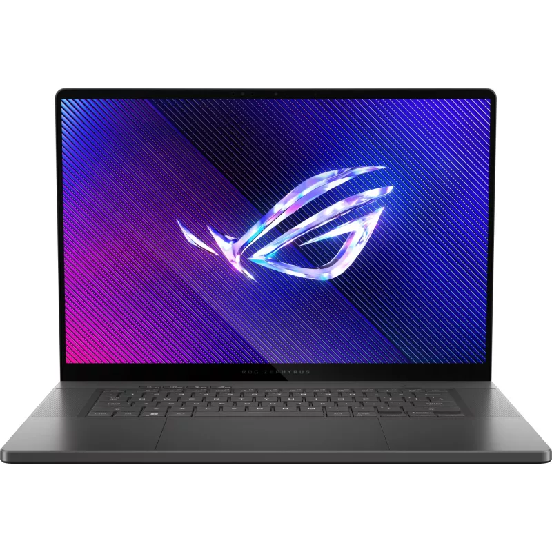 Ноутбук Asus ROG Zephyrus G16 GU605CM-QR111 Core Ultra 7 255H 32Gb SSD1Tb NVIDIA GeForce RTX 5060 8Gb 16" OLED 2.5K (2560x1600) без ОС grey WiFi BT Cam Bag (90NR0M21-M005A0)