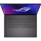 Ноутбук Asus ROG Zephyrus G16 GU605CM-QR111 Core Ultra 7 255H 32Gb SSD1Tb NVIDIA GeForce RTX 5060 8Gb 16" OLED 2.5K (2560x1600) без ОС grey WiFi BT Cam Bag (90NR0M21-M005A0)