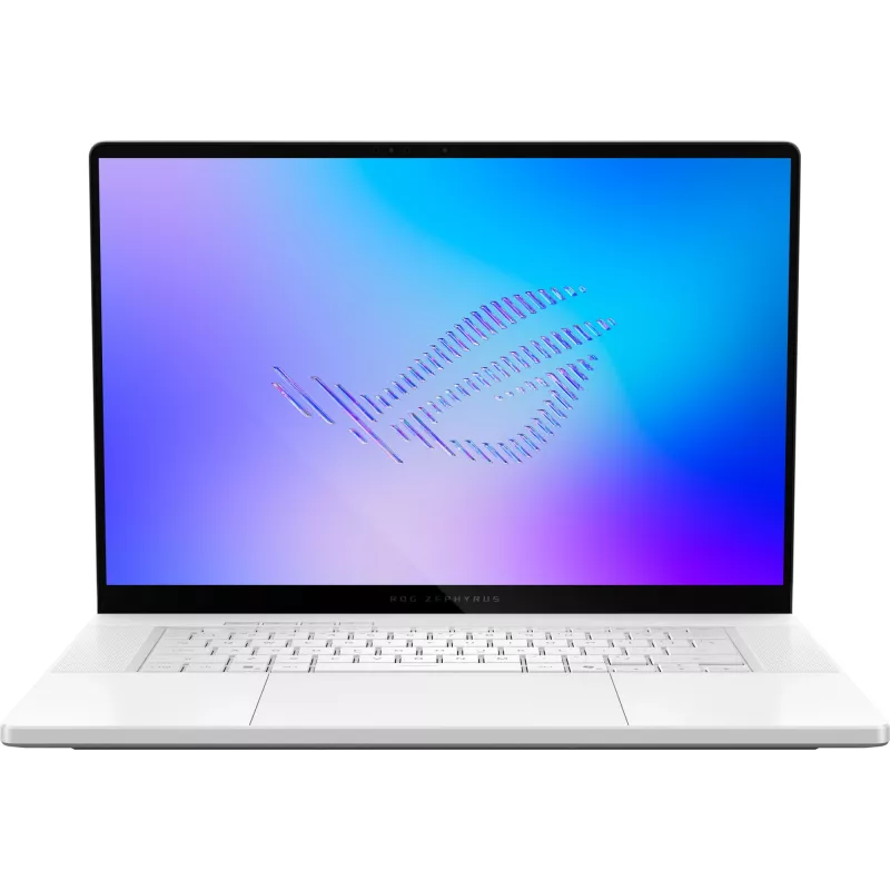 Ноутбук Asus ROG Zephyrus G16 GU606AW-TB032W Core Ultra 9 386H 32Gb SSD1Tb NVIDIA GeForce RTX5080 16Gb 16" OLED 2.5K (2560x1600) Windows 11 Home white WiFi BT Cam Bag (90NR0PG1-M001C0)