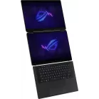 Ноутбук Asus ROG Zephyrus Duo 16 GX651AR-SR058W Core Ultra 9 386H 32Gb SSD1Tb NVIDIA GeForce RTX5070Ti 12Gb 16" OLED Touch 3K (2880x1800) Windows 11 Home dk.grey WiFi BT Cam Bag (90NR0NR2-M00260)