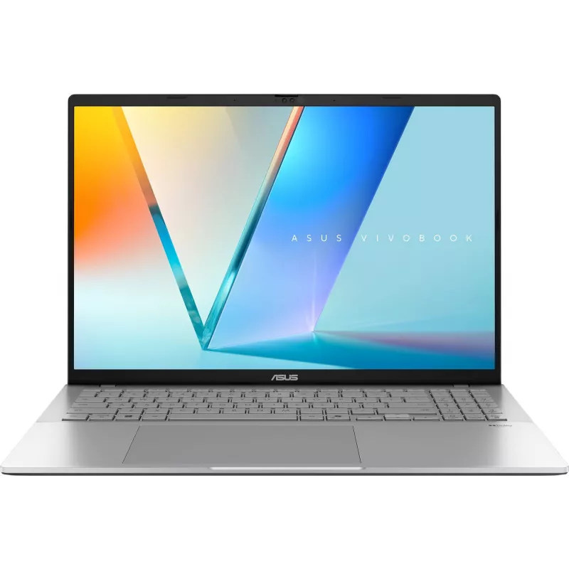Ноутбук Asus VivoBook S16 M3607KA-SH117 Ryzen AI 5 330 32Gb SSD512Gb AMD Radeon 820M 16" OLED WUXGA (1920x1200) без ОС silver WiFi BT Cam (90NB16T2-M00890)