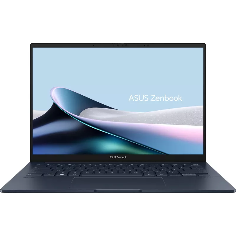 Ноутбук Asus Zenbook 14 UX3405CA-ST1350 Core Ultra 5 225H 16Gb SSD512Gb Intel Arc 130T 14" OLED 3K (2880x1800) без ОС blue WiFi BT Cam Bag (90NB14W1-M01ZM0)