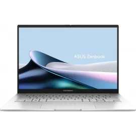 Ноутбук Asus Zenbook 14 UX3405CA-ST1093 Core Ultra 9 285H 32Gb SSD512Gb Intel Graphics 14" OLED 3K (2880x1800) без ОС silver WiFi BT Cam Bag (90NB14W2-M01LJ0)