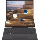 Ноутбук Asus ZenBook Duo UX8407AA-SN279X Core Ultra 9 386H 32Gb SSD1Tb Intel Graphics 14" OLED Touch 3K (2880x1800) Windows 11 Pro dk.grey WiFi BT Cam (90NB16V1-M00F80)