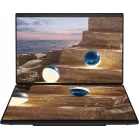 Ноутбук Asus ZenBook Duo UX8407AA-SN279X Core Ultra 9 386H 32Gb SSD1Tb Intel Graphics 14" OLED Touch 3K (2880x1800) Windows 11 Pro dk.grey WiFi BT Cam (90NB16V1-M00F80)