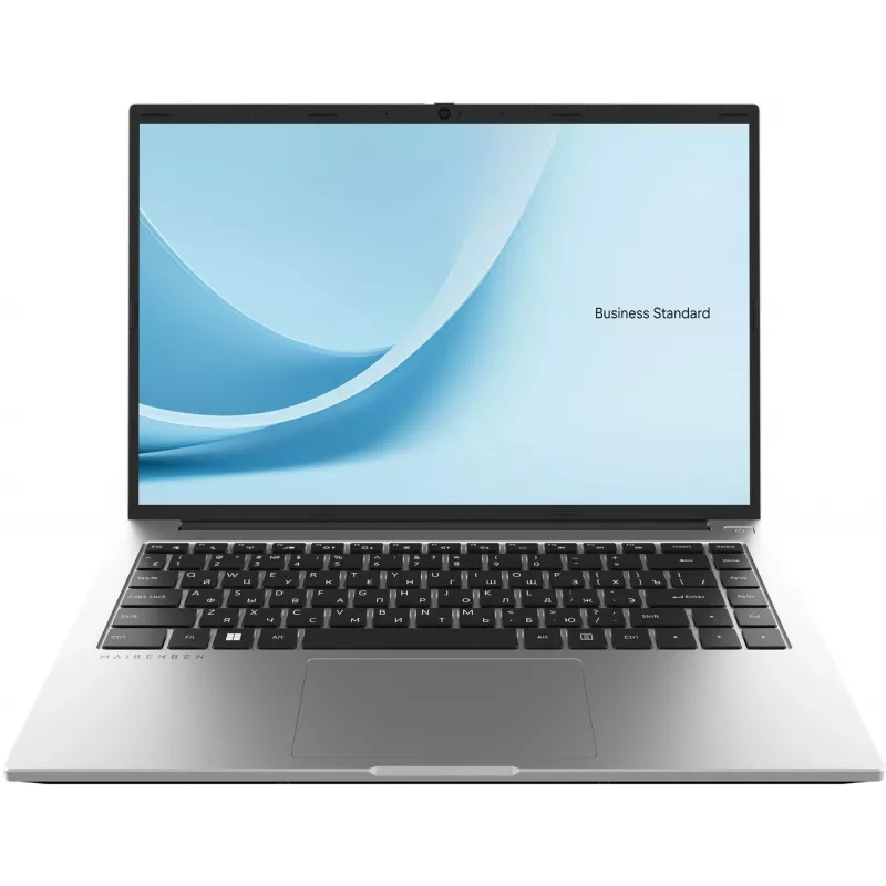 Ноутбук Maibenben B114B-R566UM Ryzen 5 6600H 16Gb SSD512Gb AMD Radeon 660M 14.5" IPS 3K (3072x1920) Windows 11 Pro silver WiFi BT Cam 5151mAh (B114B-R566UMFQSPSRE1)