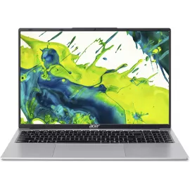Ноутбук Acer Aspire Lite AL16-54P-763P Core i7 1355U 16Gb SSD512Gb Intel Graphics 16" IPS WUXGA (1920x1200) без ОС silver WiFi BT Cam 5100mAh (NX.DK6CD.004)