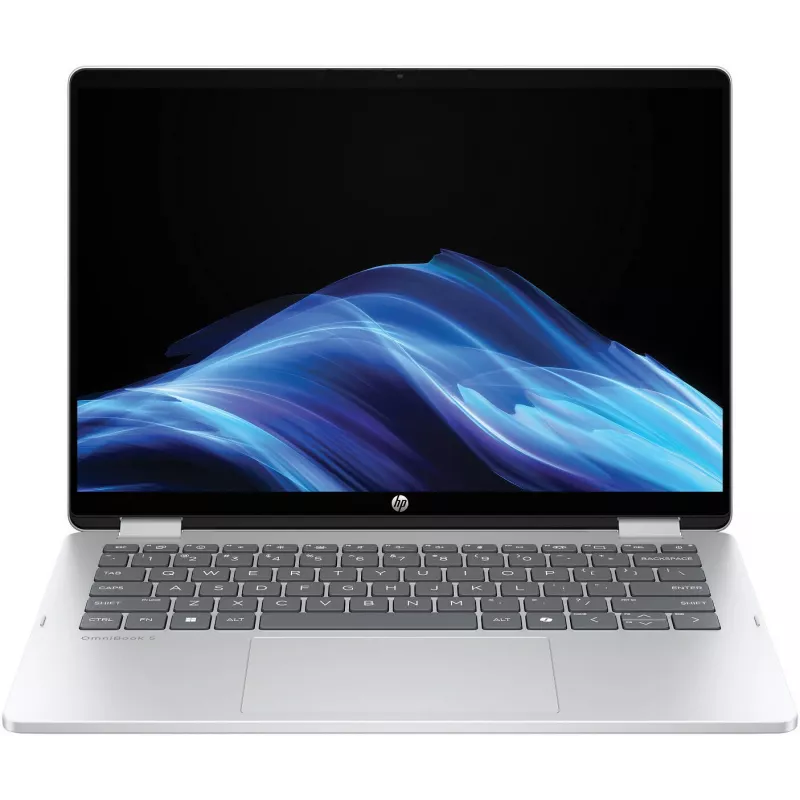 Ноутбук HP OmniBook 5 Flip 14-fp0023dx Core 7 150U 16Gb SSD512Gb Intel Graphics 14" IPS Touch FHD+ (1920x1200) Windows 11 Home silver WiFi BT Cam (B86Q7UA)